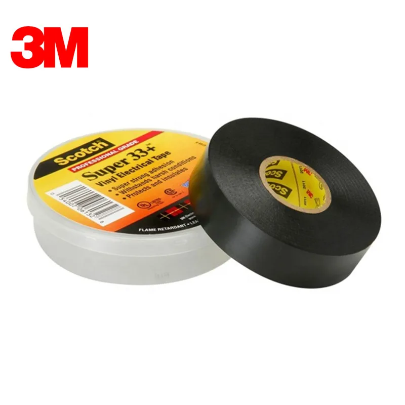3M 33+ Vinyl PVC Electrical Insulation Adhesive Tape 3/4\