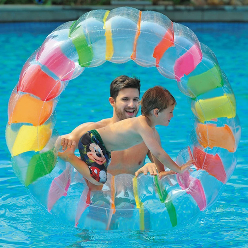 Kinder Aufblasbare Roller Ball Spielzeug Gras Wasser Kinder Multi-zweck Krabbeln Roller Puzzle Spielzeug eltern-kind-Schwimmen Pool spielzeug