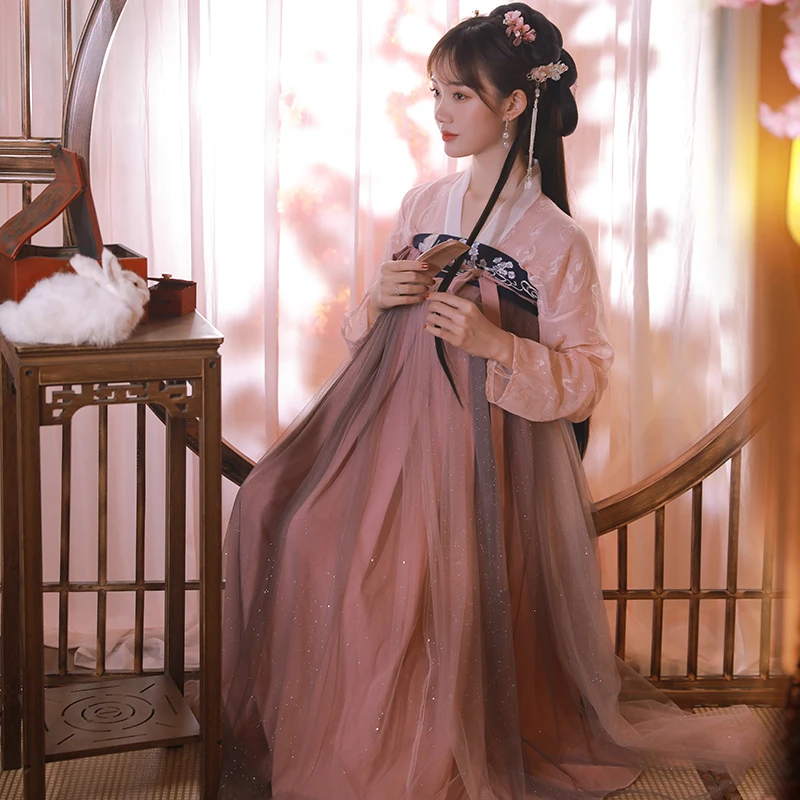 

Women Hanfu Ancient Chinese Traditional clothing for women Vintage Deluxe Fantasia Adult Halloween cosplay Costume Fancy Dress