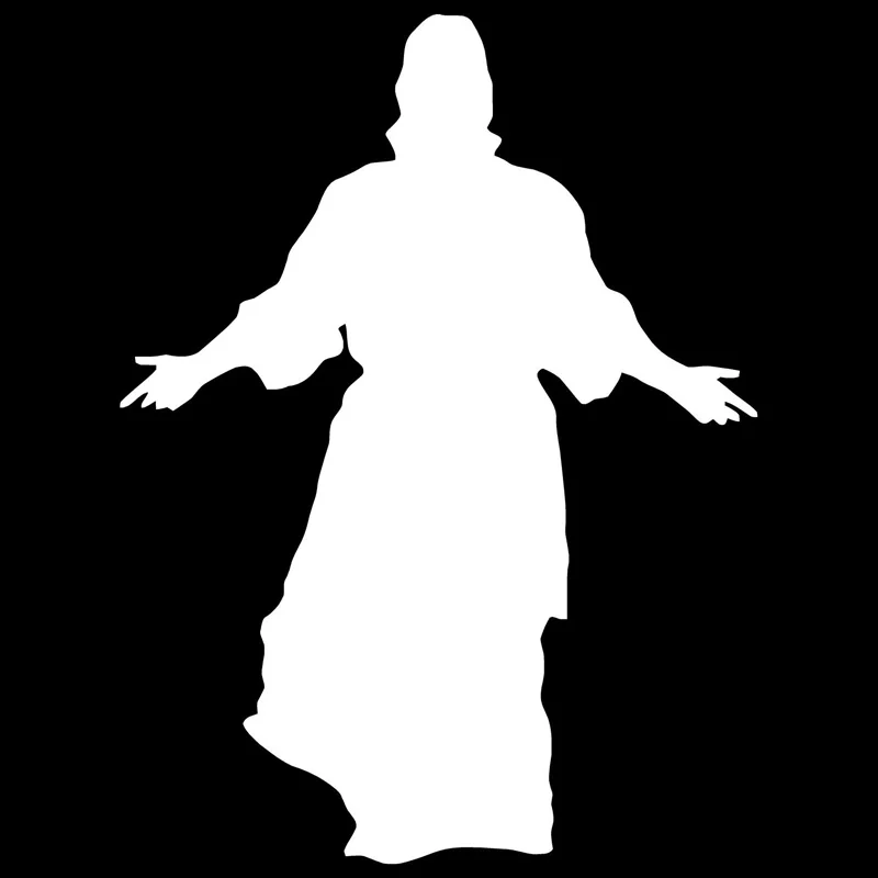 Jesus Christian Religion Decals Vinyl Car Sticker Car-Styling Anti-UV Waterproof Car Window Body Decorative Stickers Accessories