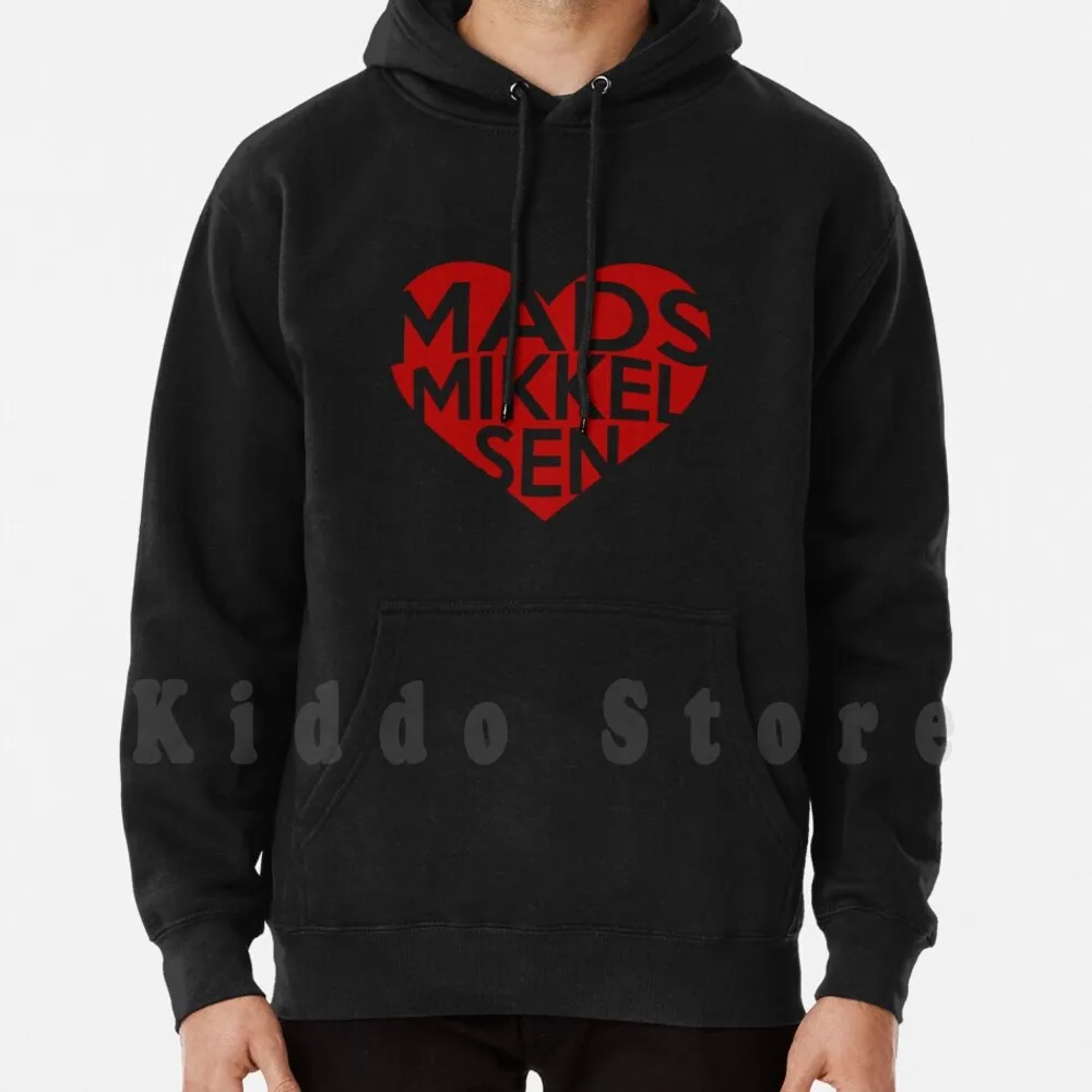 Valentine-Mads Mikkelsen Hoodies Long Sleeve Valentines Day Valentine Mads Mikkelsen Hannibal