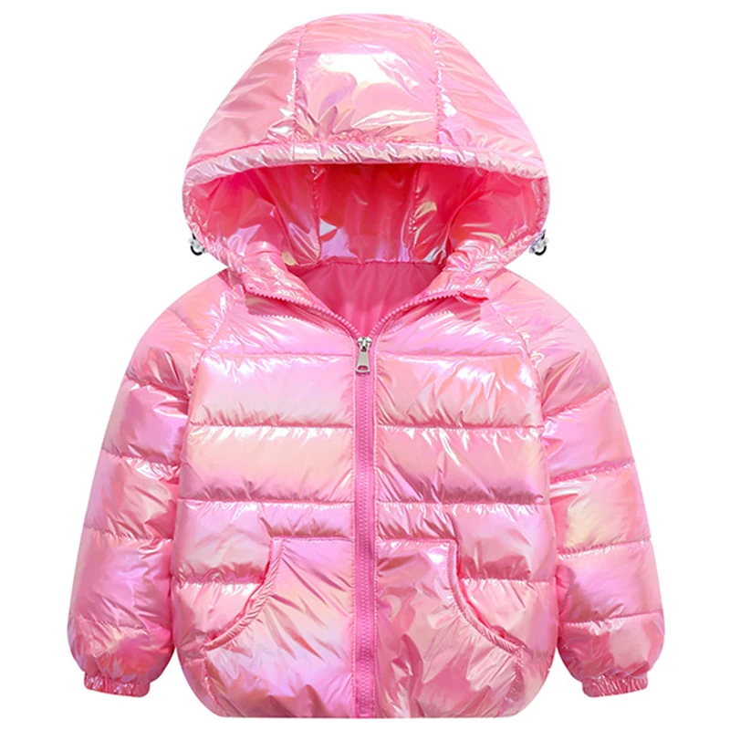 Children Outerwear Autumn Winter Kids Boys Girls Baby Coats Casual Clothing Jackets Colorful Fabric Hooded 3 years old