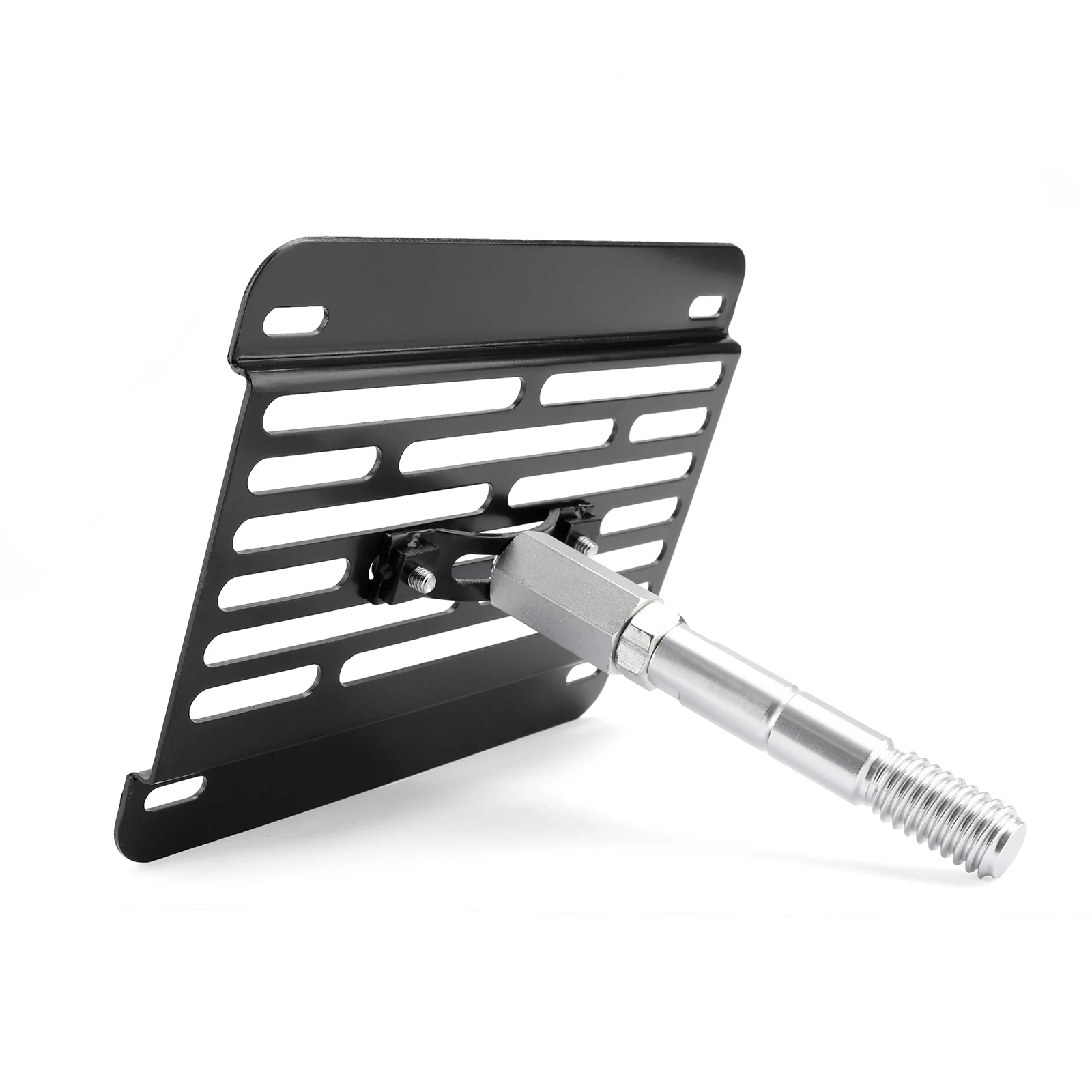 Artudatech New Front Bumper Tow Hook License Plate Mounting Holder Bracket For VW MK6 Golf