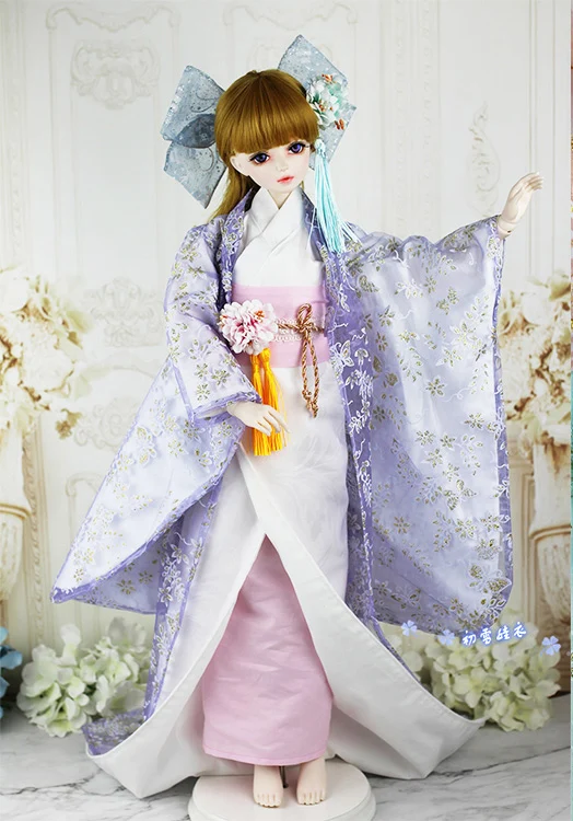 1/4 1/3 BJD Accessories doll clothing  Japanese kimono yukata for BJD/SD MSD SD13,not include doll, shoes,wig and other E2490