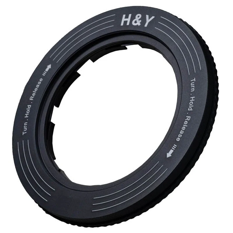 H&Y 52 55 58 62 67 72 77 82mm Revoring Adapter Ring Photography Step-Up Camera Rings Lens Set Filter Step-Down for Nikon Canon