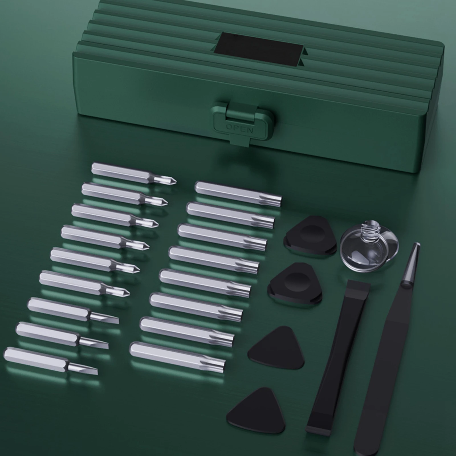 25 In 1 Precision Screwdriver Set Y-shaped Cross Slotted Torx Screwdriver Mobile Phone Repair Kit Tool with Stationery Box