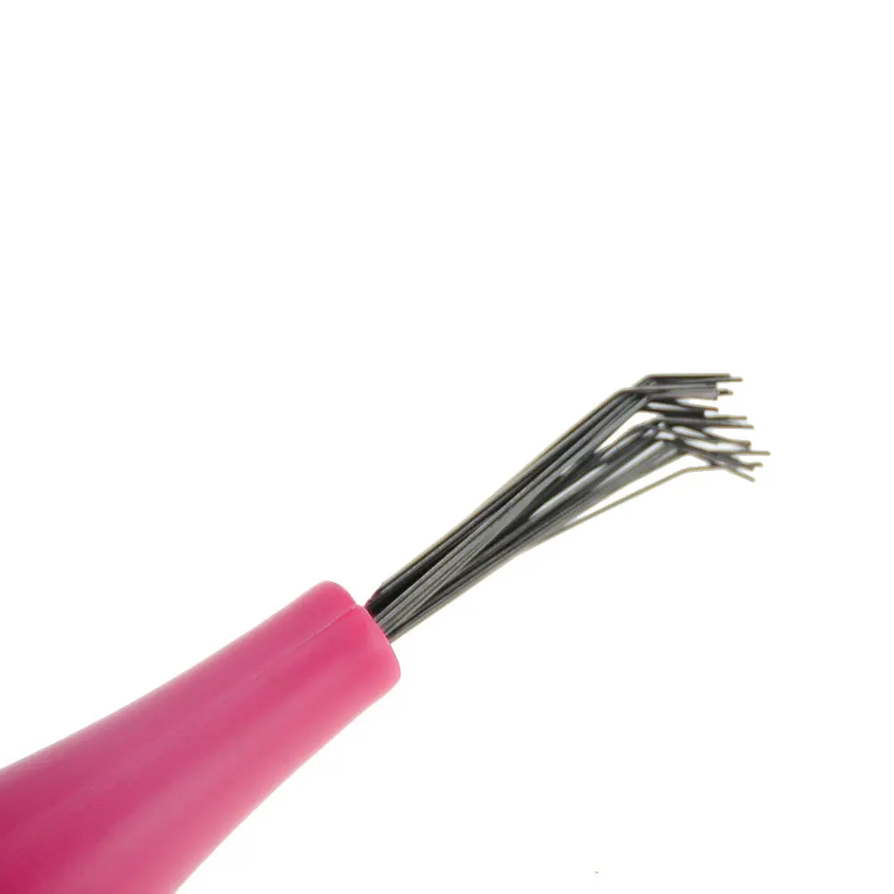 Hair Brush Comb Cleaner Embedded Tool Plastic Cleaning Removable Handle image 5