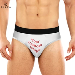 Hot Sale Men Underwear Briefs Cotton Breathable Custom Male Panties Cueca Tanga U Pouch Comfortable Underpants Slip Homme