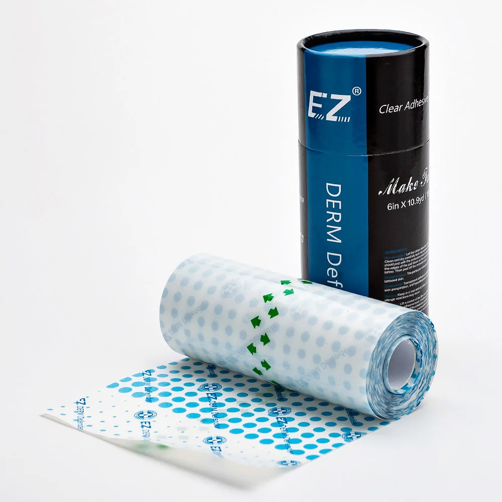 EZ Premium/Regular Derm Defender Tattoo Clear Adhesive Protective Shield Protective Tattoo Film Aftercare Tattoo Supply – Detail 9