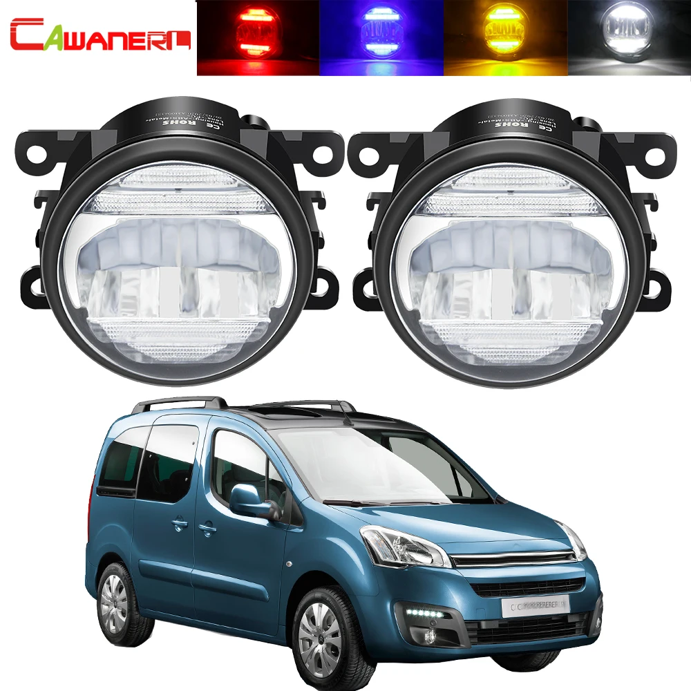 

2in1 LED Fog Light Daytime Running Lamp For Citroen Berlingo B9 2012-2015 Car Front Bumper Fog Light Assembly DRL H11 12V