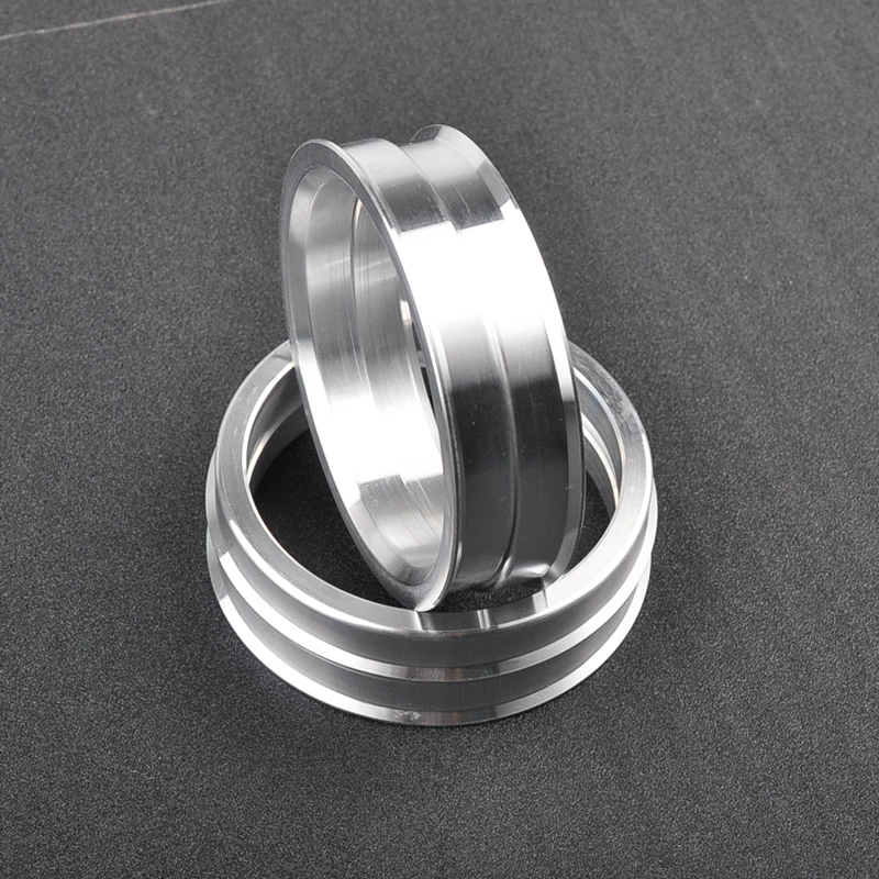 Teeze 1 Set Aluminum hub centric rings OD 72.6 to ID 65.1 centering rings Car Accessories Center Ring