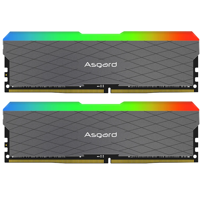 Imagem -04 - Ram Memória Desktop Rgb Série w2 Xmp 16gb 32gb 3200mhz Dimm pc Asgard-ddr4