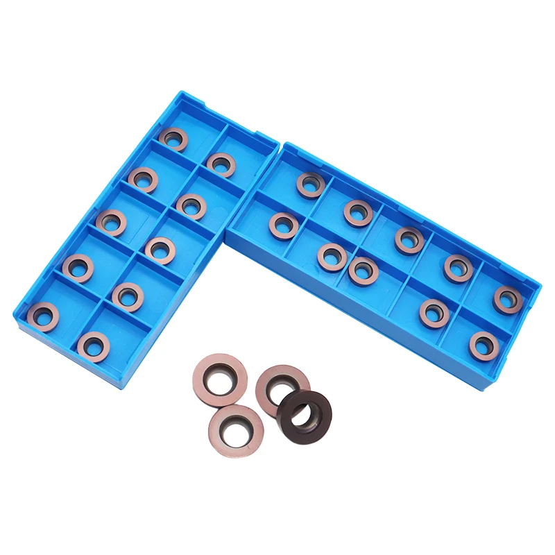 10PCS RPMW1003MO  VP15TF Carbide Inserts Milling Turning Tools RPMW1003 Blade CNC Lathe Tools Metal Cutter Tools Cutting Machine