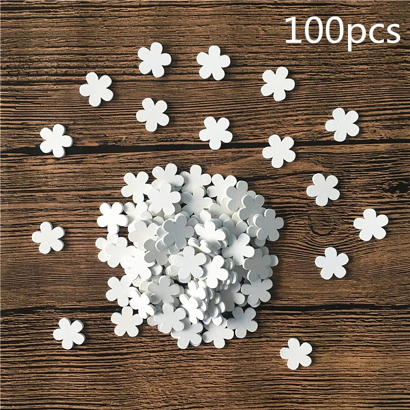 18mm 100pcs wood chips wooden diy crafts accessories diy handmade album scrapbook party wedding decoration