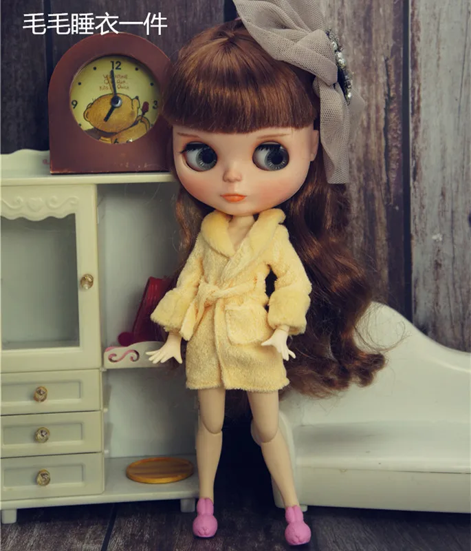 Handmade Clothes For Blythy Doll Sweetpie Coat TUTU Skirts Fashion Doll Clothes For Licca Doll Kids Toy 1/6 Doll Clothes Sets