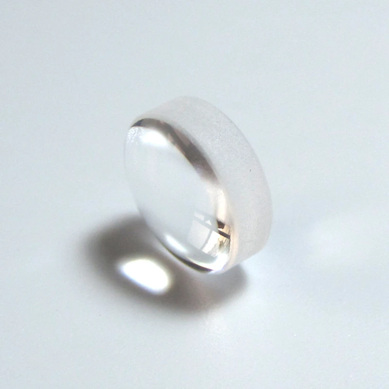 Diâmetro de venda quente 17.3mm distância focal 19.876mm através-abertura clara 16 mm pode ser feito à máquina com lente convexa dupla feita sob encomenda