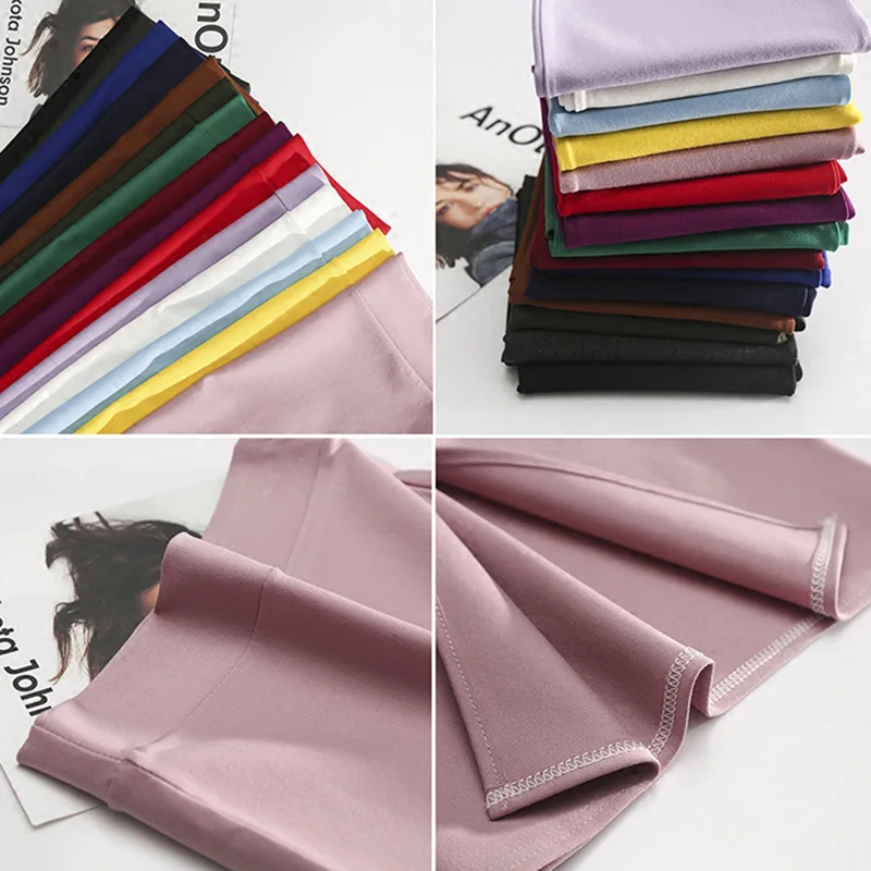 2026 New Women's Pencil Skirts Solid Pur High Waist Slim Fit Girl Summer Office Lady Elastic Female Sexy Tube Faldas PL211
