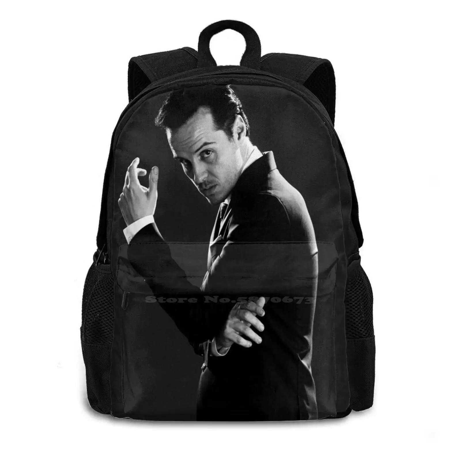 Moriarty 3 Backpack For Student School Laptop Travel Bag Moriarty Benedict Drama Irene Laura Pulvar