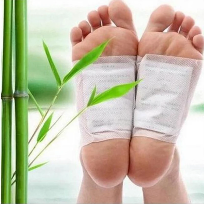 10 Tablets Detox Foot Patch Set Bamboo Vinegar Essence Toxin Remove Slimming Patch Improve Sleep Weight Loss Foot Care Foot Pad