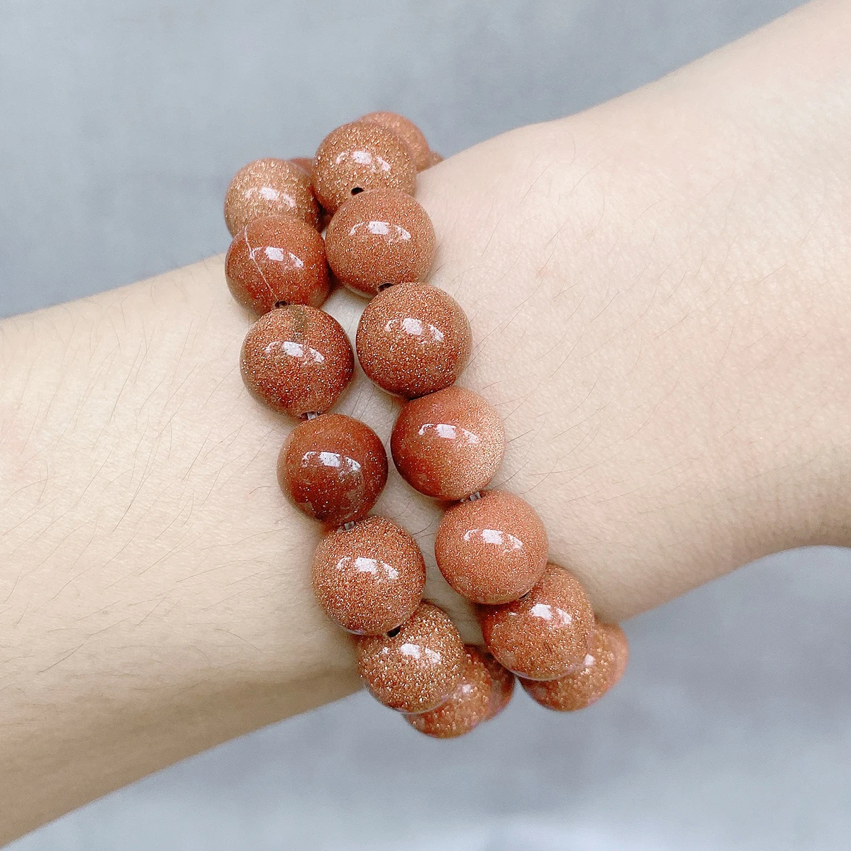 New Arrival Beads Set  Goldstone  4/6/8/10/12MM Selectable Natural Stone Beads For Jewelry Making Bulk  38CM/Strand