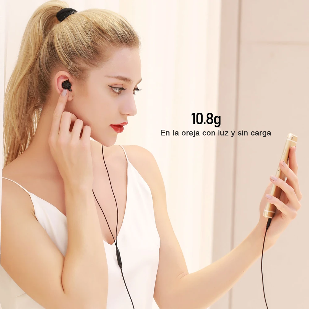 REMAX RM-550 in-ear headphones with 3,5mm cable headphone jack (built-in microphone and volume control)