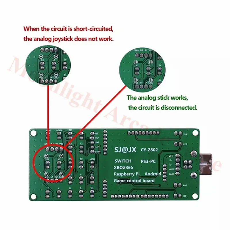 XBOX 360 ممر تحكم صفر تأخير USB مجلس عصا التحكم التشفير لتوصيل الكمبيوتر PS3 لعبة MAME DIY