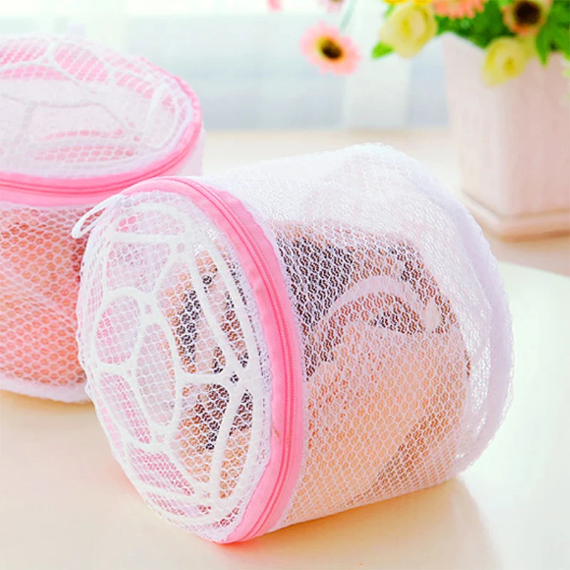 Sac de lavage de soutien-gorge en filet à fermeture éclair, sac à linge utile, vêtements en maille, sous-vêtements, lingerie à usage domestique