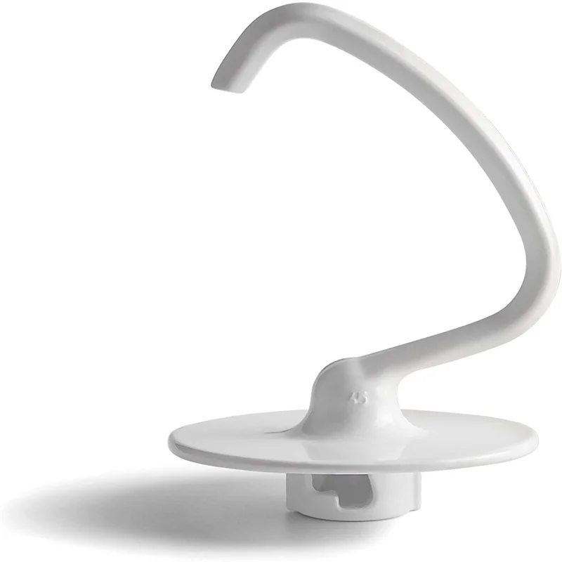 Replacement K45DH C Dough Hook WPW10674618 Coated Non-stick Bread Hook Fit For Kitchenaid Mixer 4.5-5 Quart Bowel