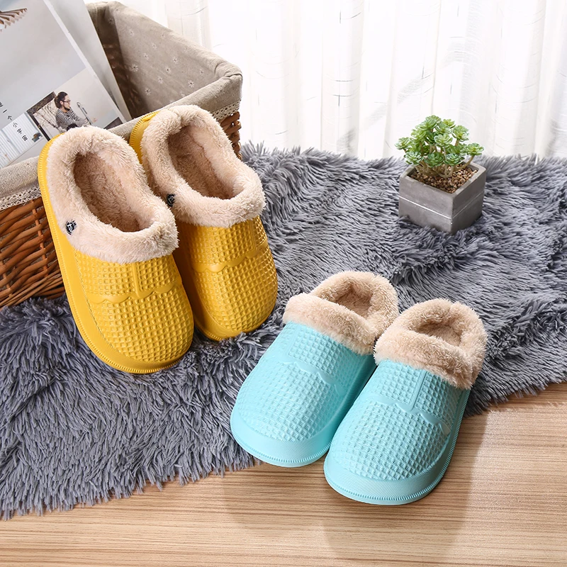 Ltolo Winter Children Kids Girl Mules Warm Clogs Sandals Garden Slippers Baby Shoes For Girls EUR31 32 33 34 35 36