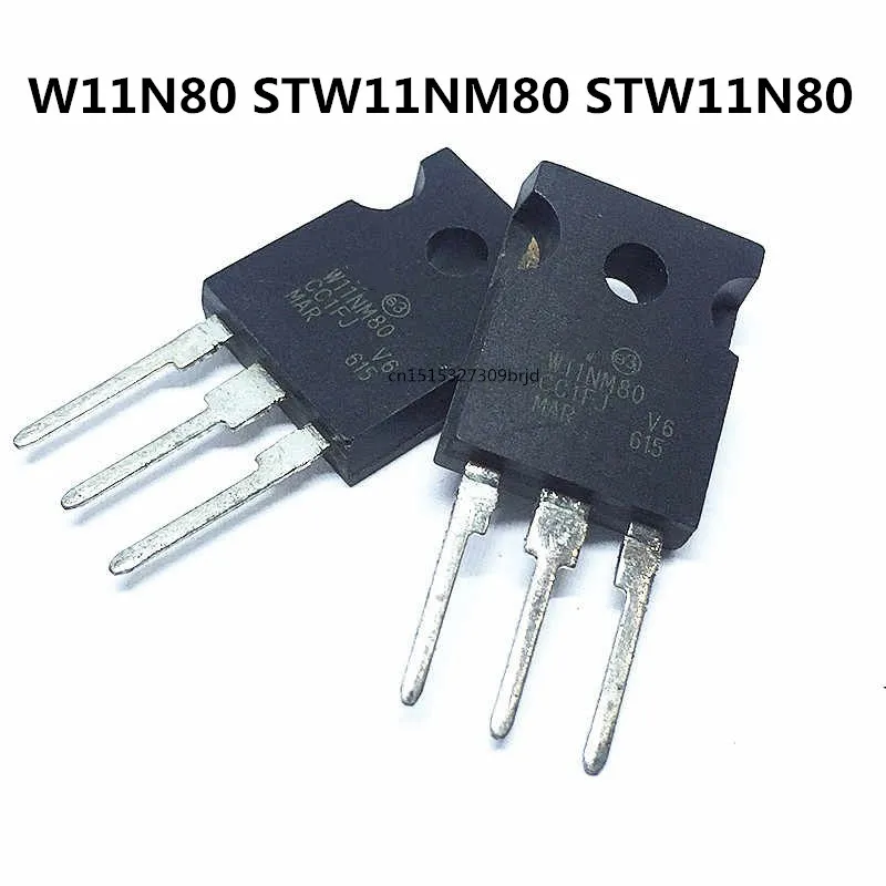Original 5PCS / W11N80 STW11NM80 STW11N80 TO247