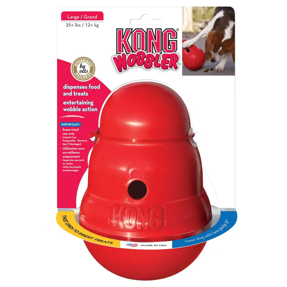 KONG Wobbler Juguete para perro, talla S