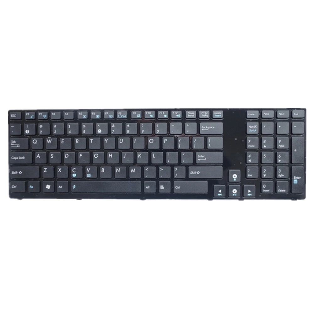 Laptop Keyboard For ASUS A93 A93SM A93SV X93 X93SM X93SV K93 K93SM K93SV A95 A95VB A95VJ A95VM K95 K95VB Black US English