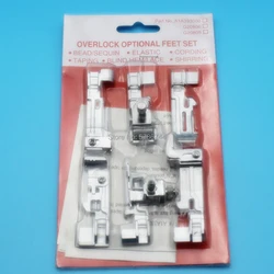 A1A393000 Juki Overlock Macchina 6 Pezzo Serger Piede Kit per MO 50 & MO 51 KIT # A1A393000