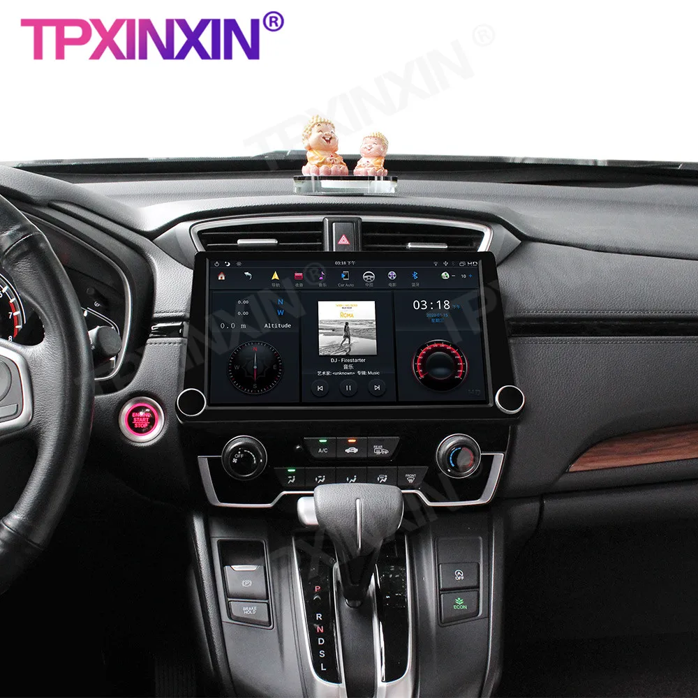 For Honda CR-V CRV 2017 2018 -2020 Car Android 360 HD Auto Surround View Camera Car Multimedia Player Stereo Radio GPS Navigtion