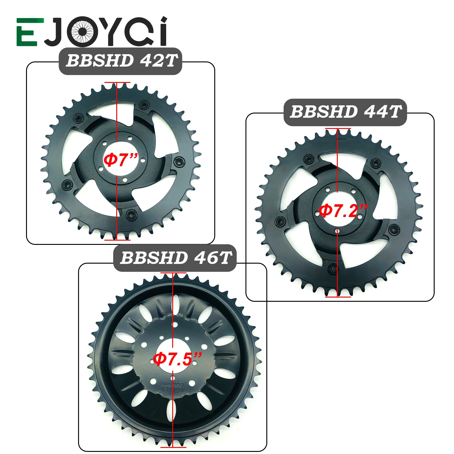 بافانغ سلسلة عجلة BBSHD BBS03 42T 44T 46T سلسلة استبدال سلسلة الحرس دراجة منتصف مركز محرك معدات موتور