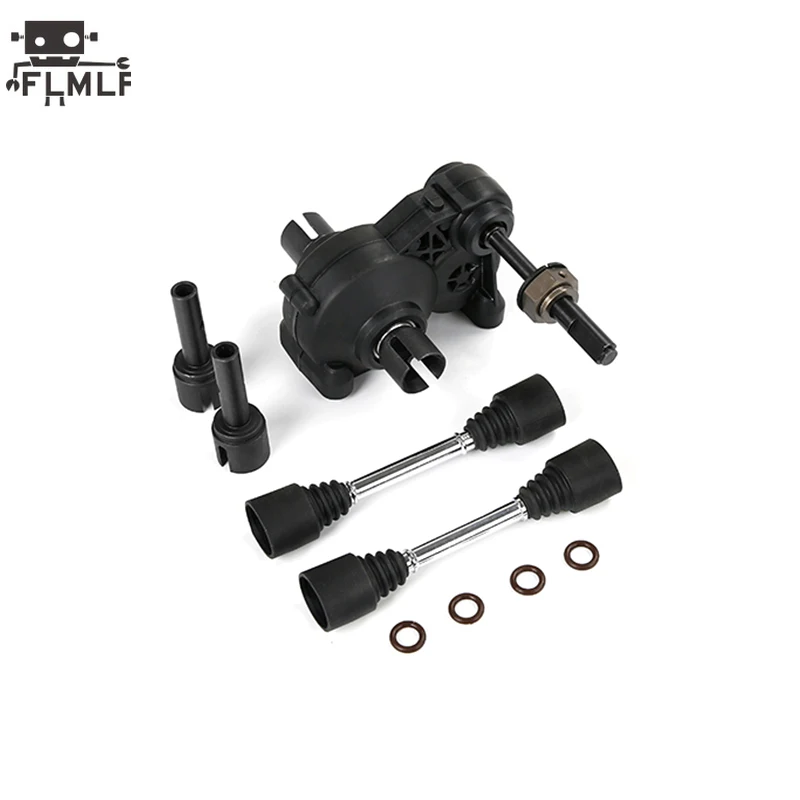 Reinforced Gearbox Set with Press-fit Half Shaft & Drive Shaft Fit 1/5 HPI ROFUN BAHA ROVAN KM GTB MCD BAJA 5B 5T 5SC Toys Parts