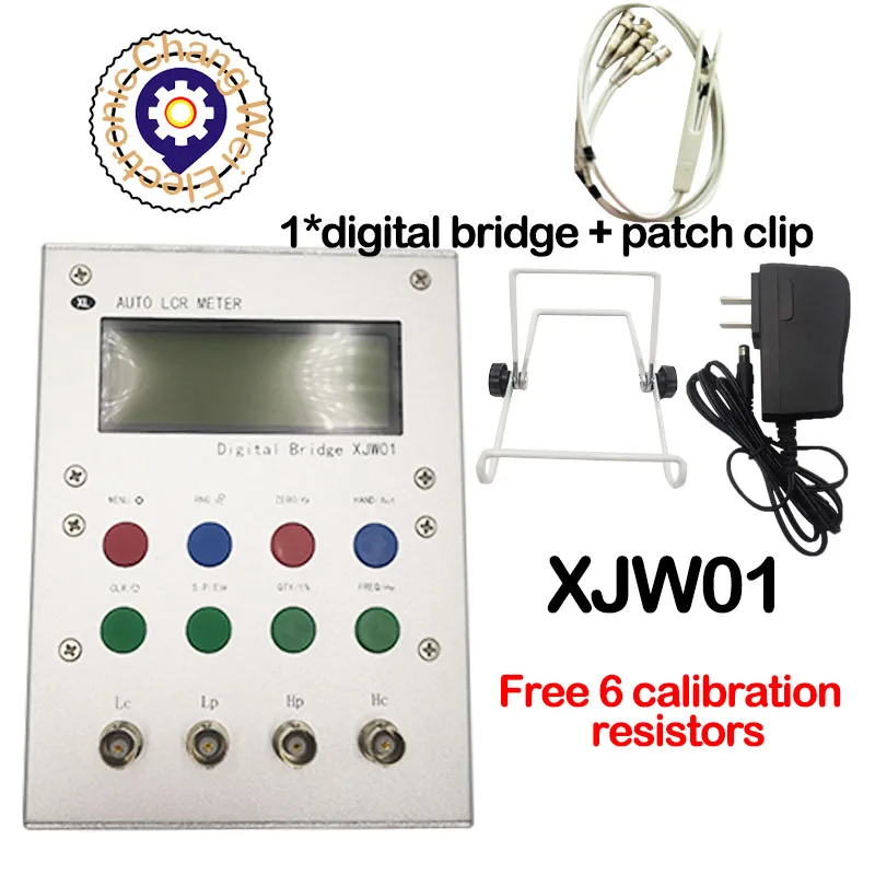 XJW01 0.3% LCR digital bridge tester bridge tester resistance, inductance, capacitance ESR Test Finished Product Kit