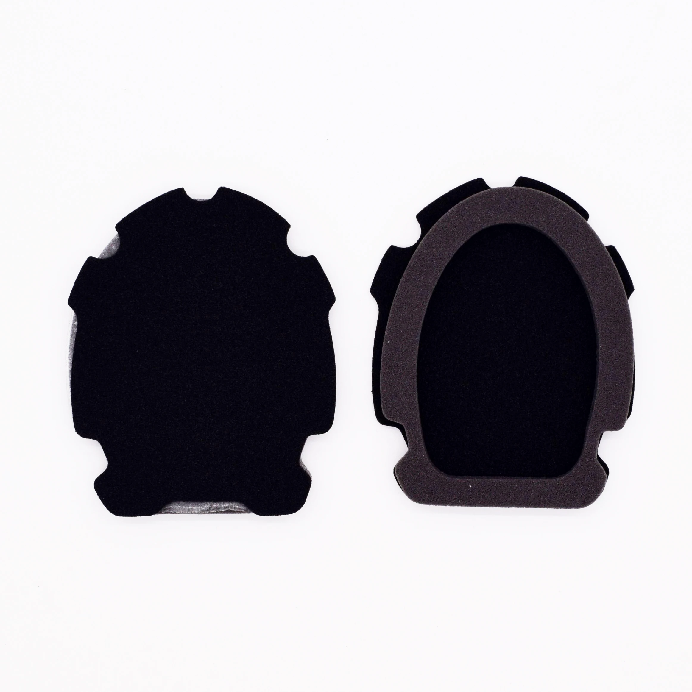Almofada para fone de ouvido uehsday, almofada preta de substituição de espuma para fones de ouvido bose aviação x a10 a20