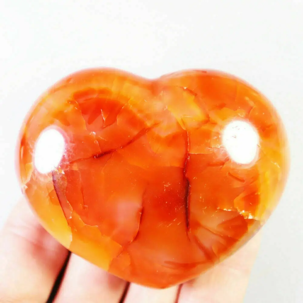 

Gorgeous Rare Carnelian Geode Crystal Quartz Agate heart Polished Specimen Natural stones and Minerals Rated 5.0 /5 based on 1 c