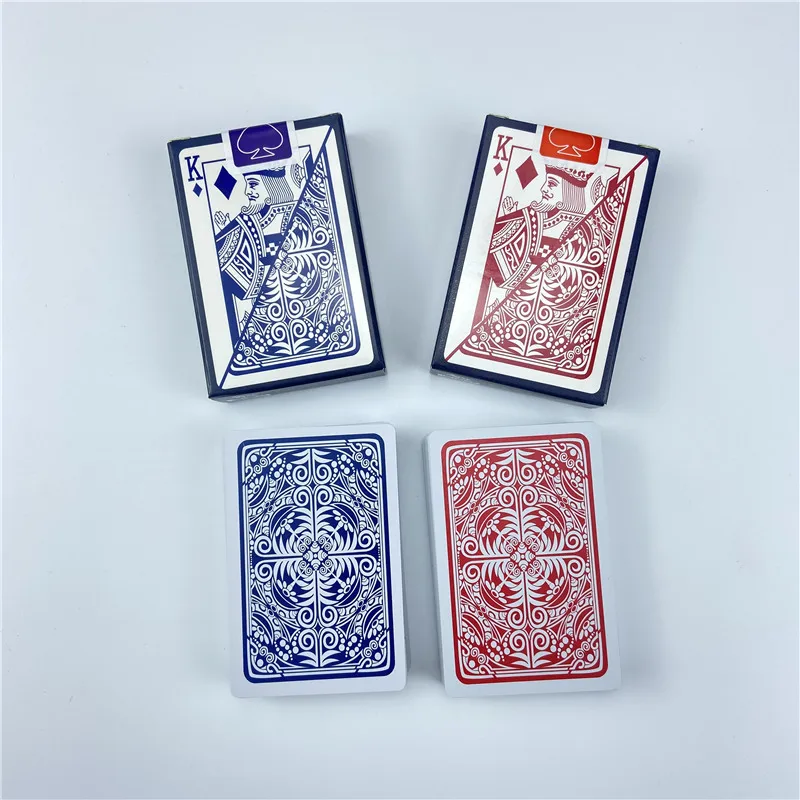 10pcs/Lot Pokers Game Poker Card Plastic Playing Cards Baralho Baccarat Texas Hold'em Waterproof Frosting Board Entertainment