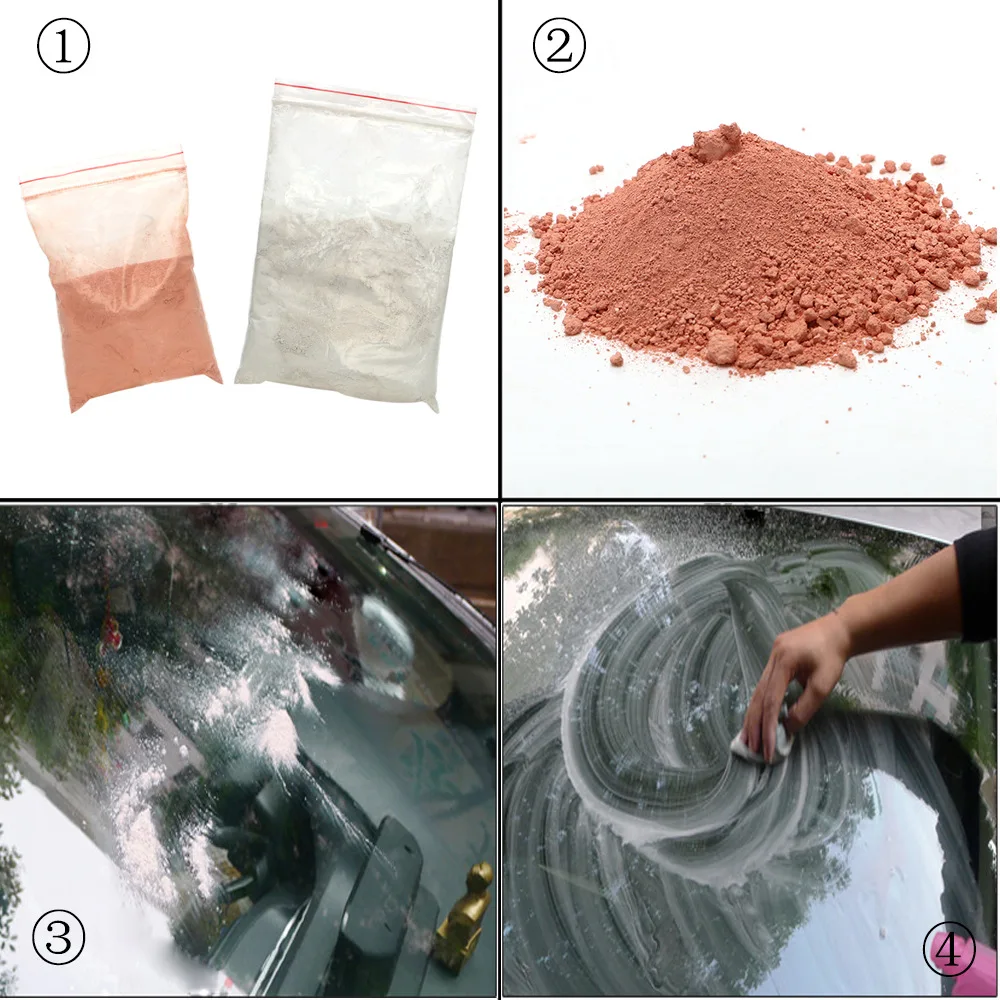 50g/100g/200g Rare Earth Polishing Powder Glass Mirrors Composite Polishing Cerium Oxide Powder Abrasive Tool Car Windows