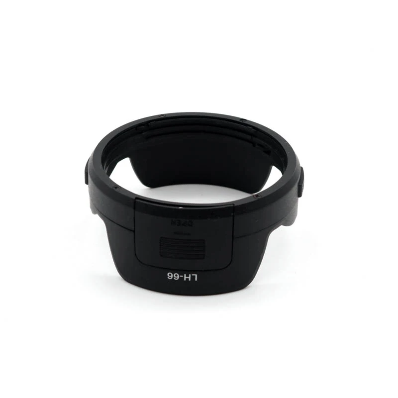 LH-66 For Olympus M.Zuiko Digital ED 12-40mm F2.8 Pro Bayonet Mount Lens Hood Plastic Black