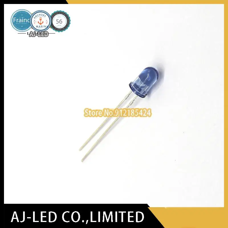 Tube de transmission infrarouge Photodiode, 100 pièces/lot IR333-A, longueur d'onde 5mm 940nm, Everlight F5 Angle ± 20 °