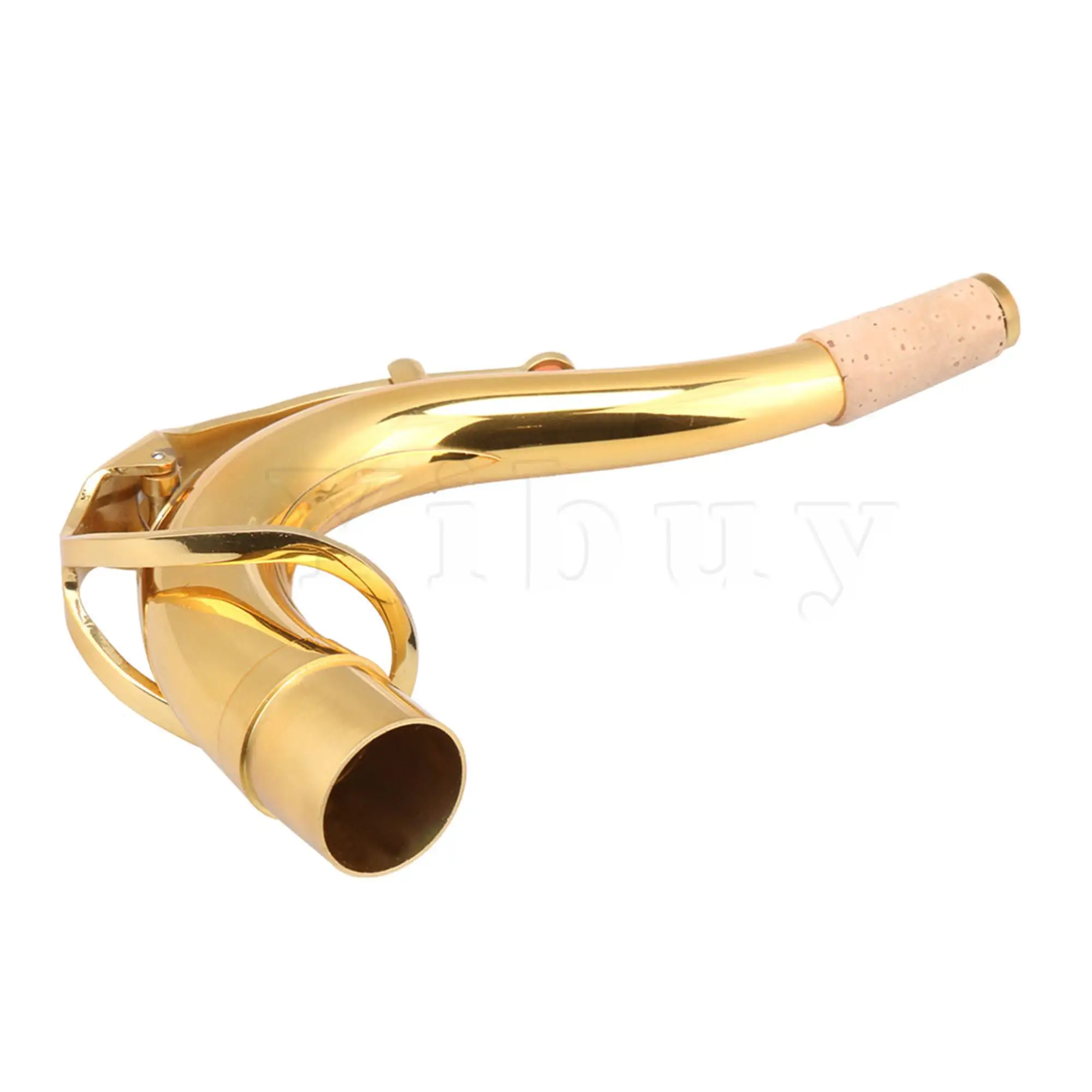 13pcs Tenor Saxophone End Plug& Elbow Bend Neck Brass with Cork Sheet