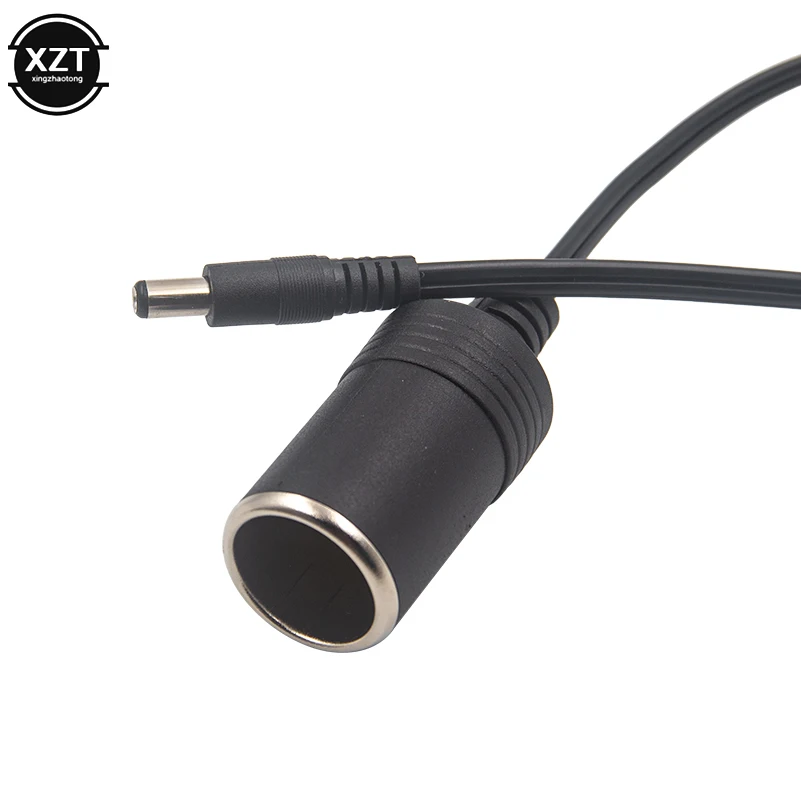 40cm DC 5.5x2.1mm Male Female to Car Cigarette Lighter Female Socket Power Supply Plug Cable Cord Charger Adapter Wire