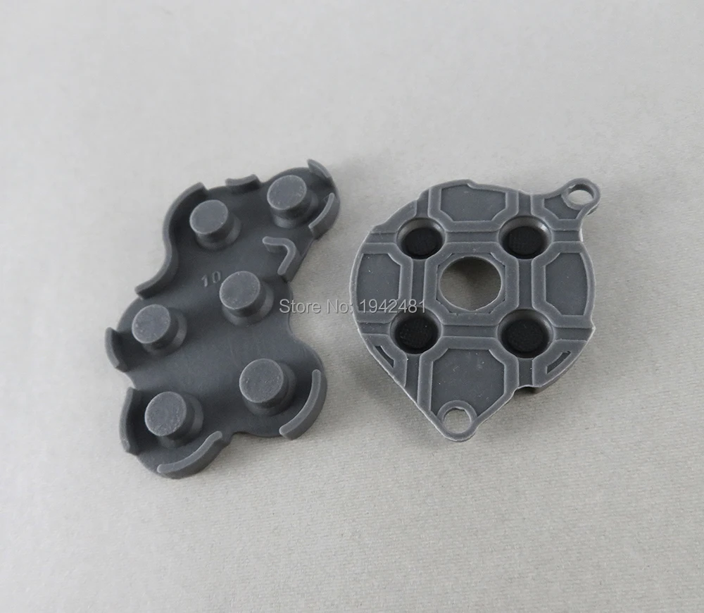 60 juegos de teclados de botón adhesivos de goma conductora de silicona para controlador XBOX botón adhesivo conductor