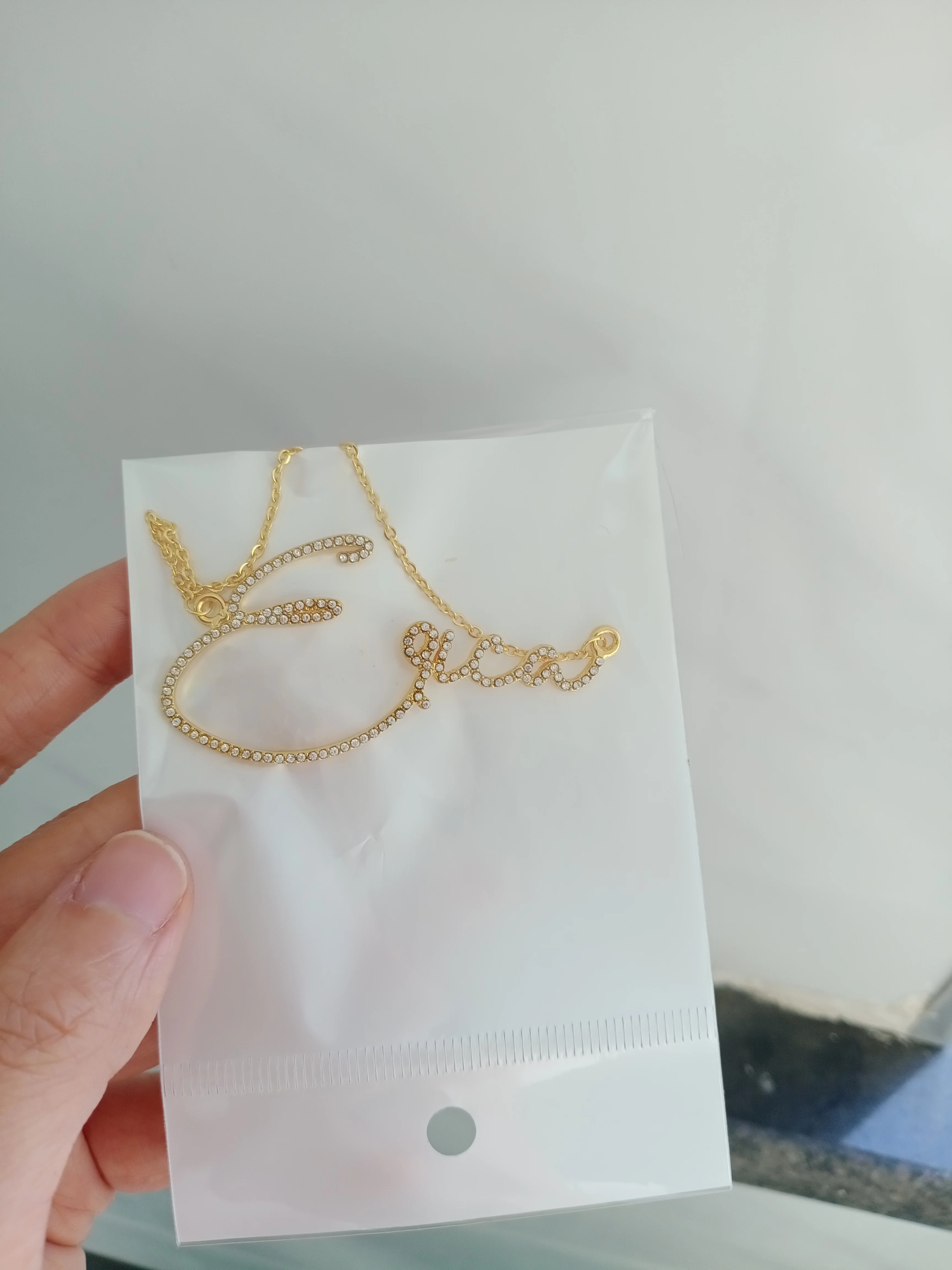 Lateefah Custom Name Necklaces Alloy Necklace Personality Jewelry Custom Necklaces For Women As A Gift  For Friends Lovers