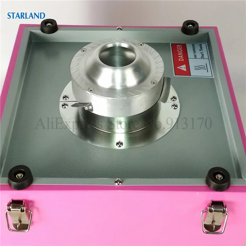 قطعة واحدة التدفئة رئيس غطاء حلقي قطع الغيار تركيب MF التجارية ماكينات حلوى القطن