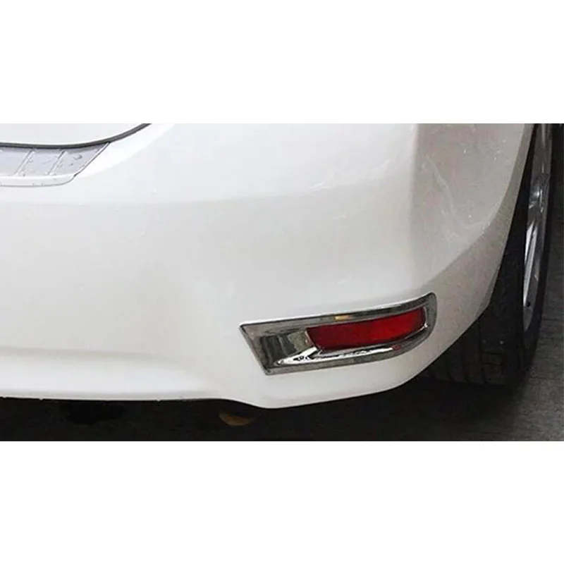 ABS Chrome For Toyota Corolla 2014 2015 2016 2017 Accessories Car Rear Fog Light Cover Lamp Bazel Trim Sticker Styling 2Pcs