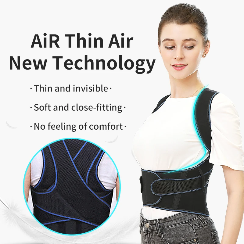 

Корректор осанки для мужчин и женщин, для улучшения осанки, облегчения боли в спине, пояснице, позвоночнике, спине, коррекция осанки плеч